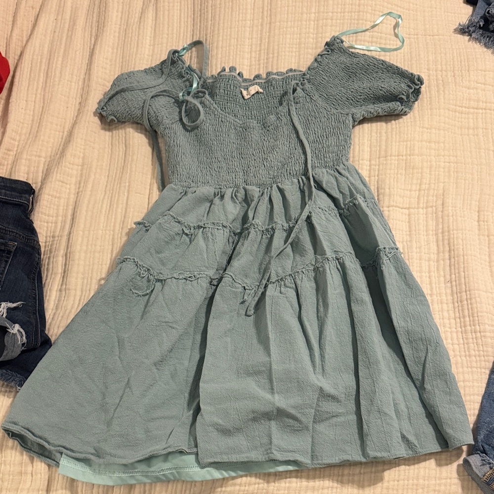 Kids Light Blue Dress